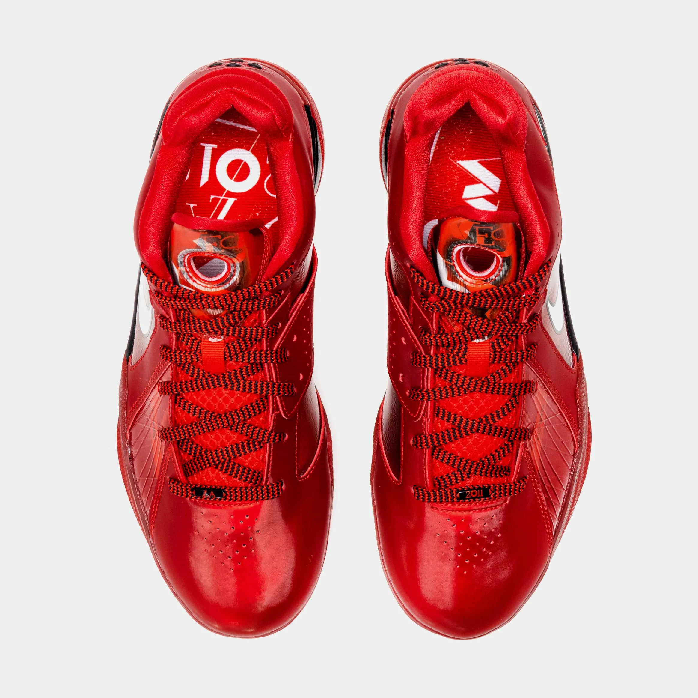 Zoom KD 3 Challenge Red Mens Basketball Shoes (Red)